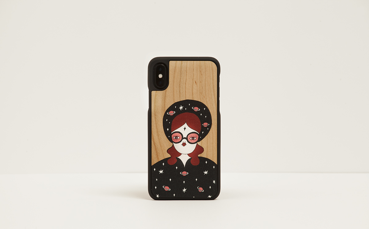 Fille Bertha X Wood'd iPhone cover | Uncovered